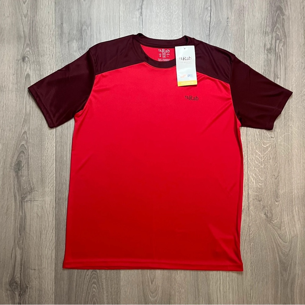 Men's Red Performance Shirt